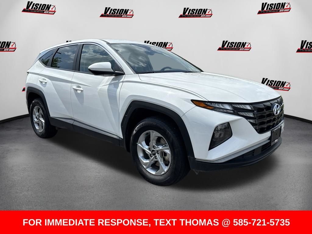 Used 2023 White Hyundai SE image 3