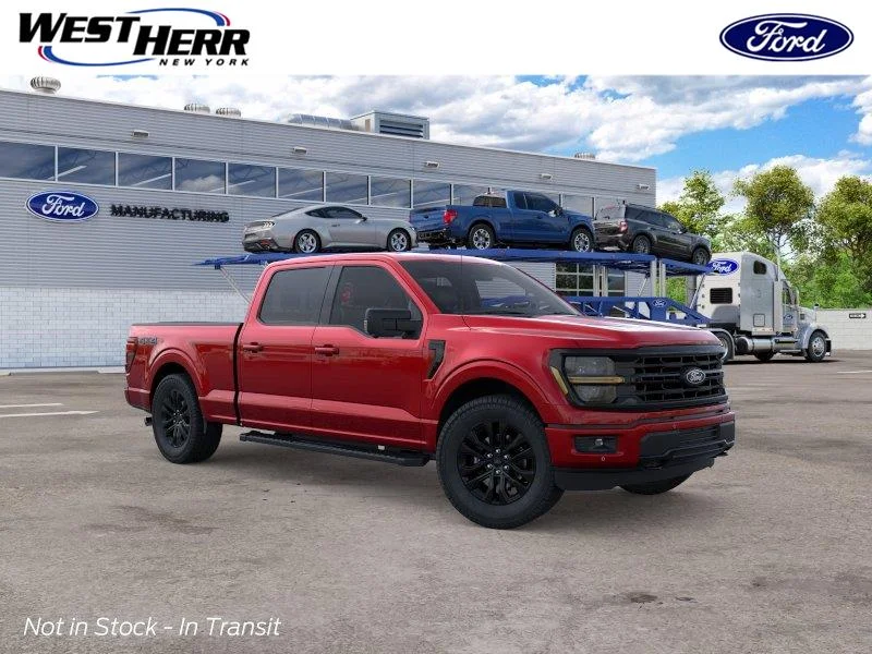 New 2026 Ruby Red Metallic Tinted Clearcoat Ford XLT image 1