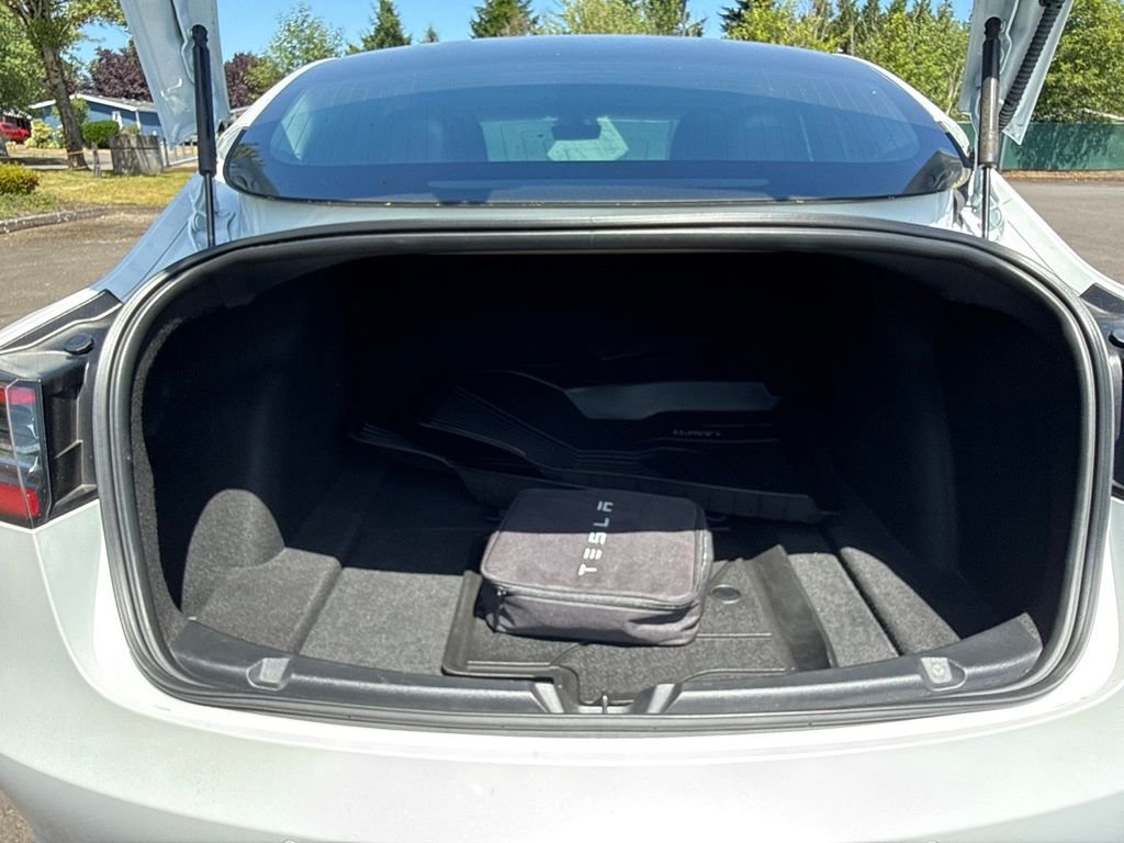 Used 2020 Pearl White Multi-Coat Tesla Standard Range Plus image 18