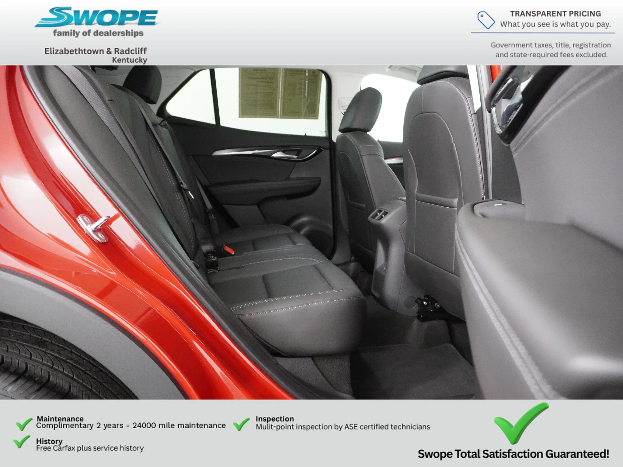 Used 2025 Brilliant Red Buick Preferred image 11