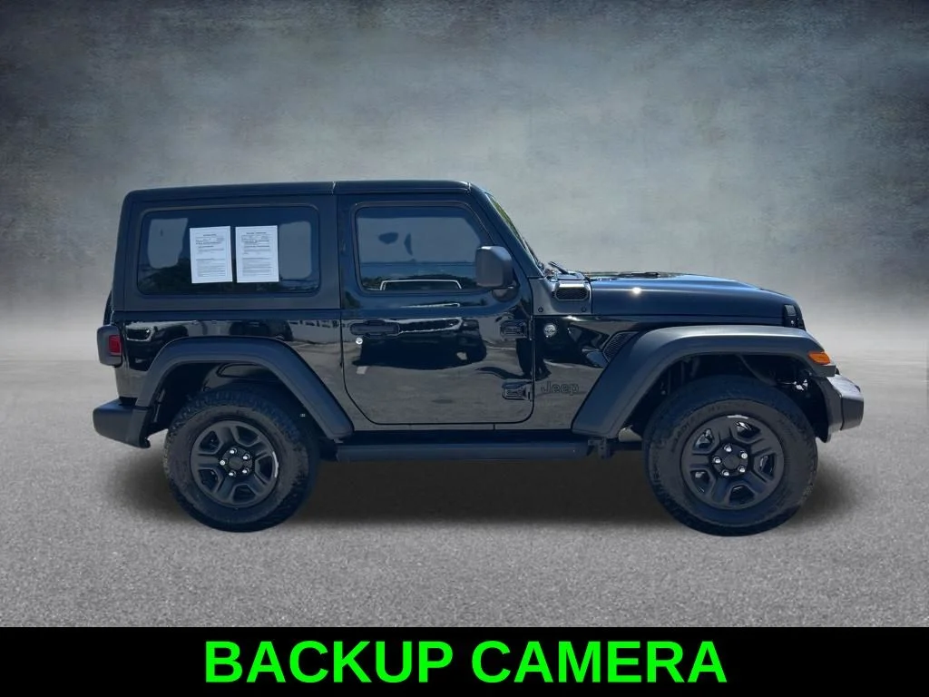 Certified Used 2025 Black Jeep Sport image 4