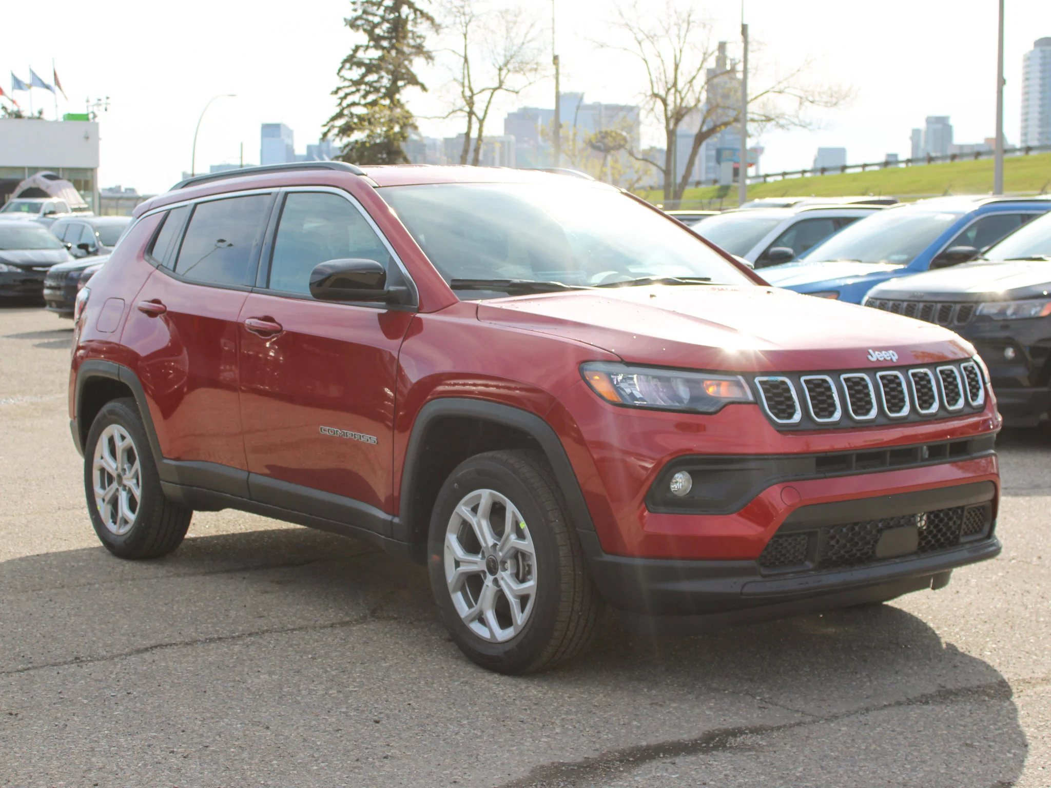 Used 2025 Red Jeep North* 4x4, Heated Seats/Wheel, Remote Start image 6