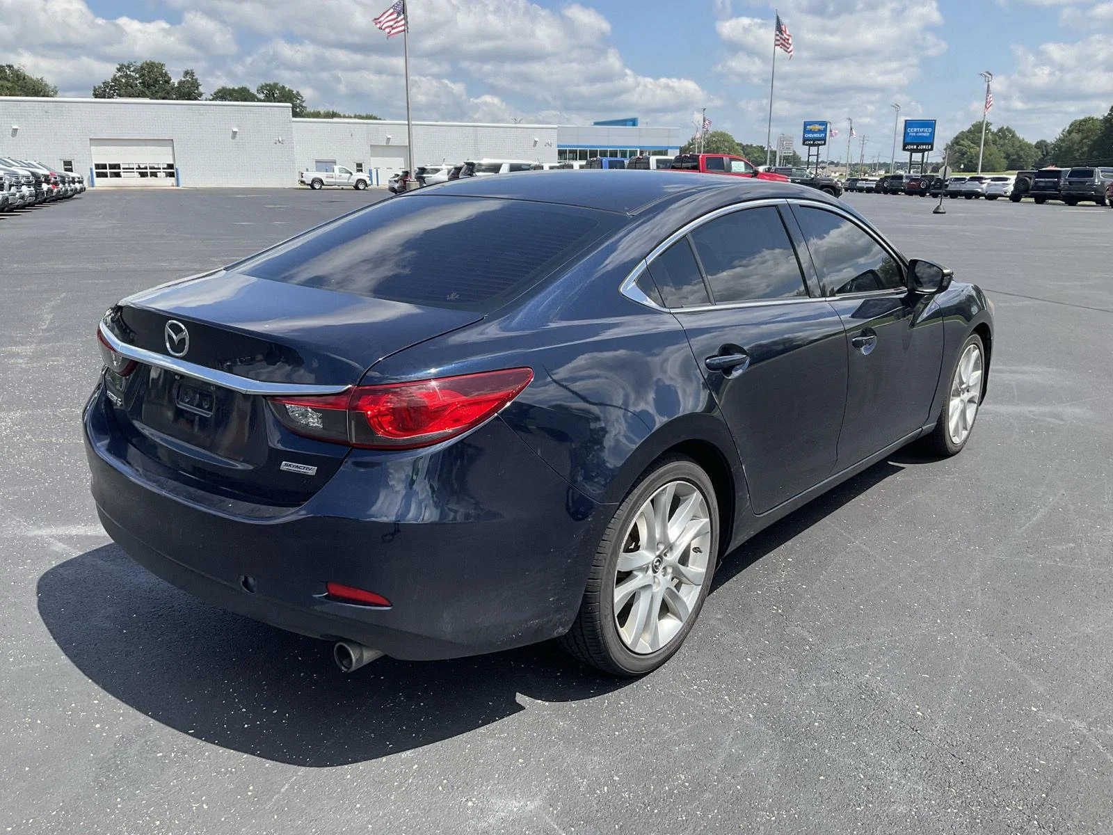 Used 2016 Deep Crystal Blue Mazda i Touring image 6