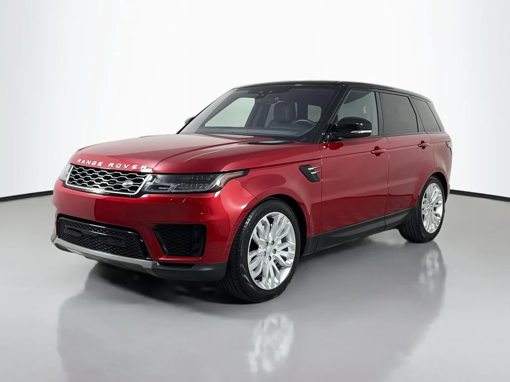 Used 2020 Firenze Red Metallic Land Rover SE image 1