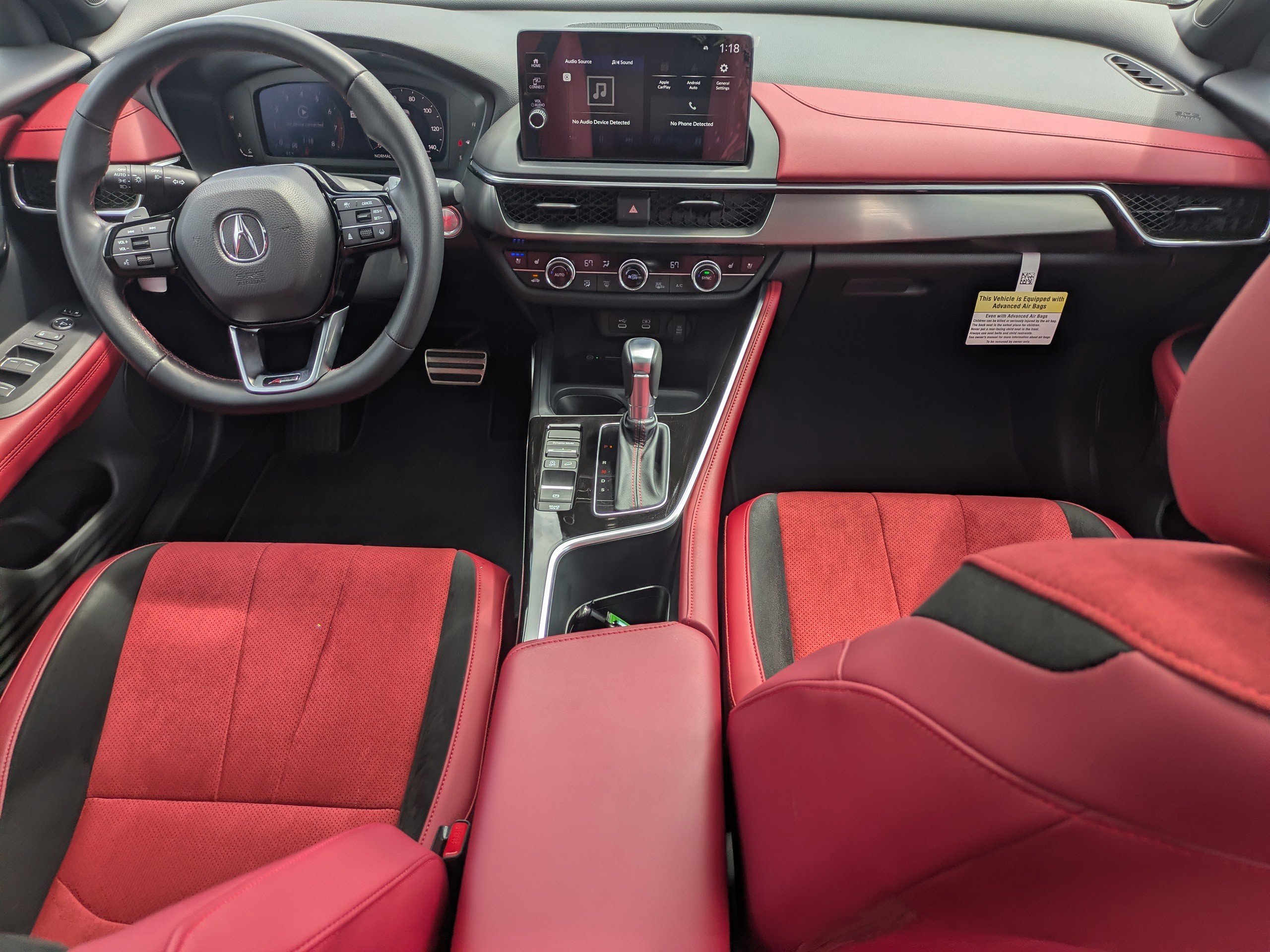 Used 2025 Crystal Black Pearl Acura A-Spec Package image 51
