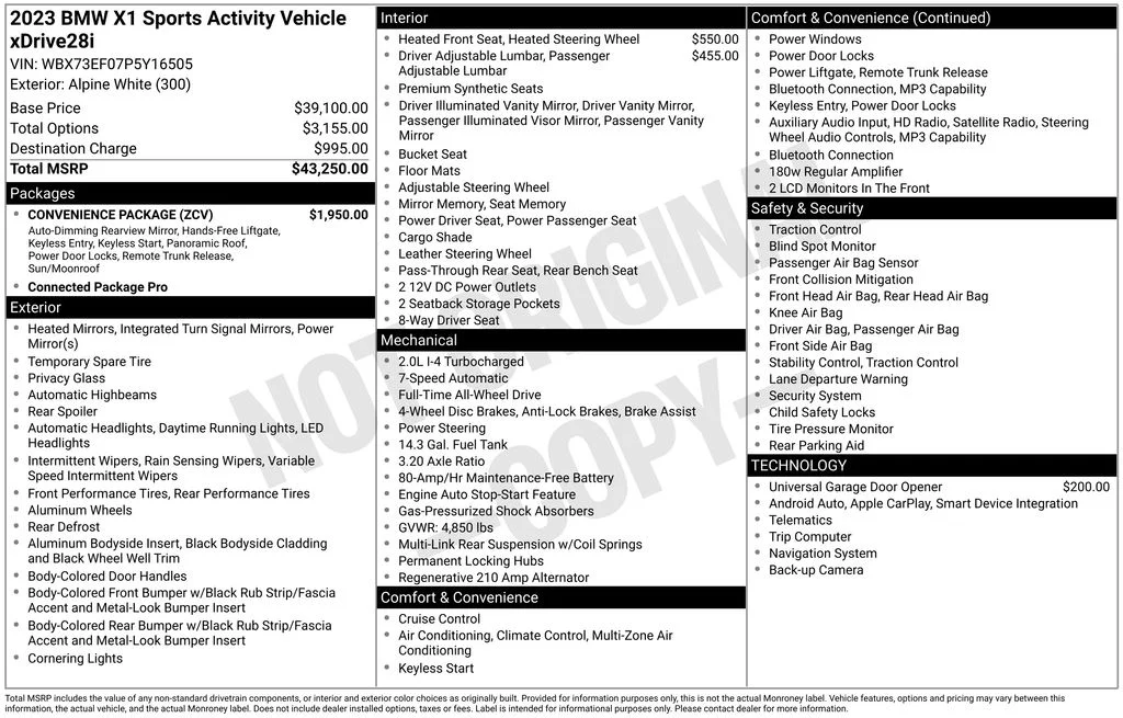 Certified Used 2023 White BMW xDrive28i image 23