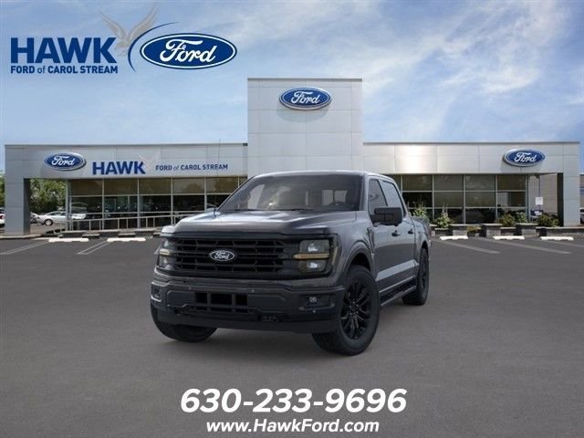 New 2026 Agate Black Metallic Ford XLT image 2