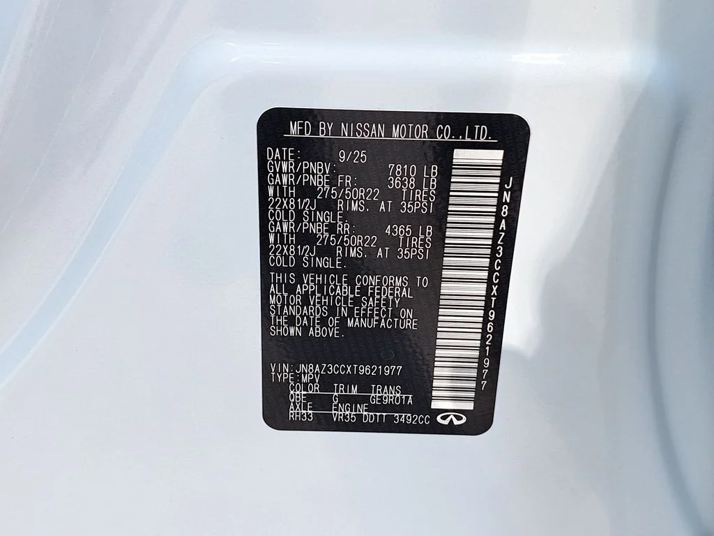 New 2026 RADIANT WHITE INFINITI Autograph 4WD image 35
