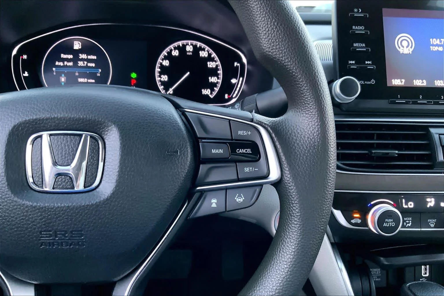 Certified Used 2019 Radiant Red Metallic Honda LX 1.5T image 25