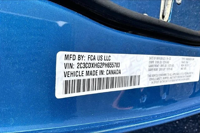 Used 2023 Blue Dodge GT image 17