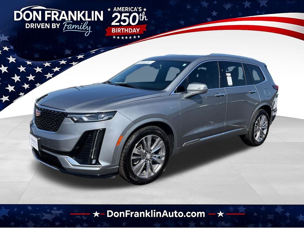 Used 2024 Silver Cadillac Premium Luxury image 1