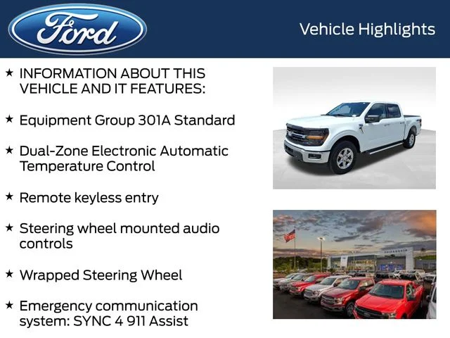 Used 2025 White Ford XLT image 4