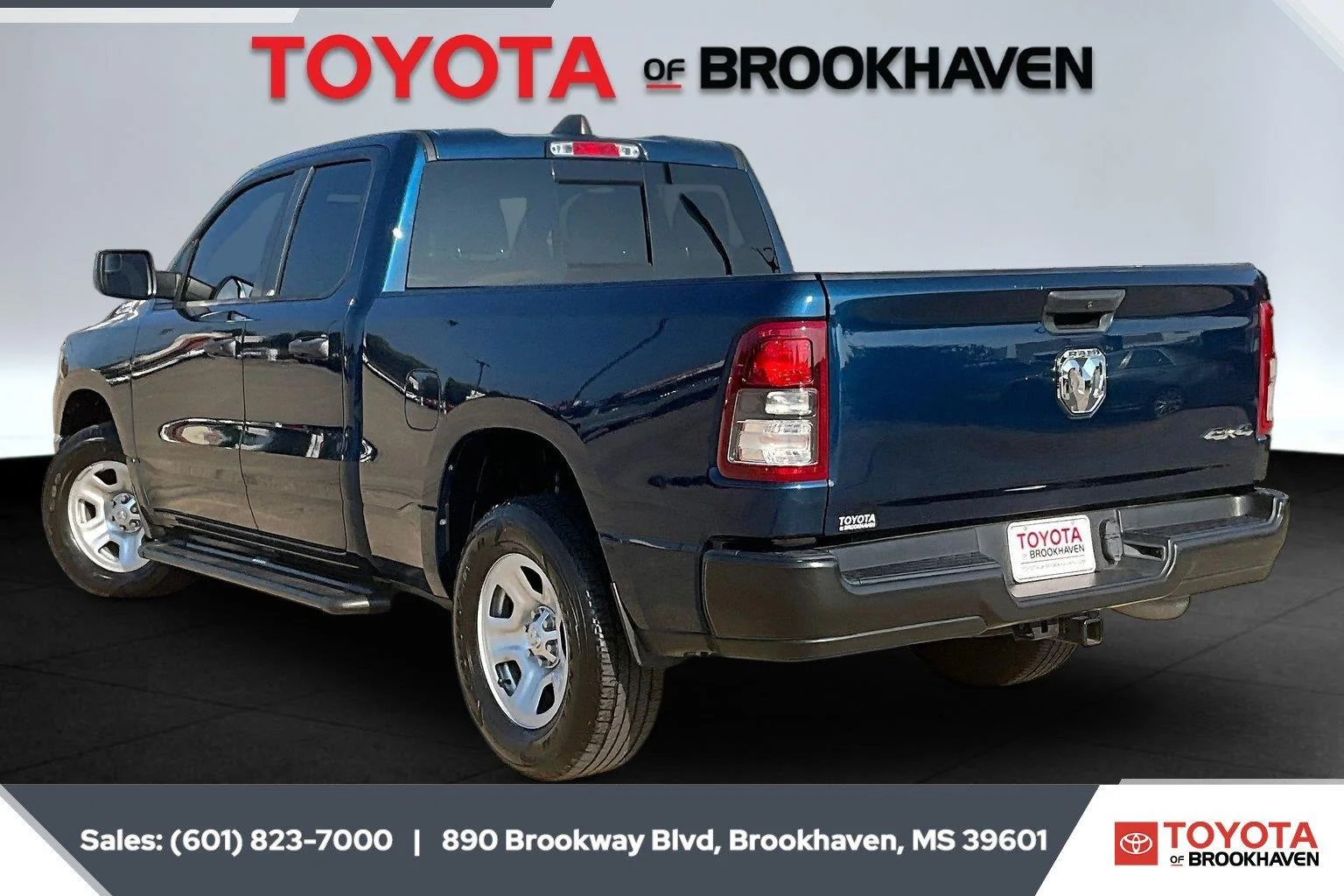Used 2024 Patriot Blue Pearlcoat Ram Tradesman image 2