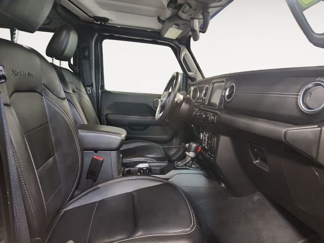 Certified Used 2022 Black Jeep Unlimited Sahara 4xe image 15