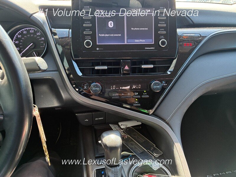 Used 2022 Midnight Black Metallic Toyota SE image 6