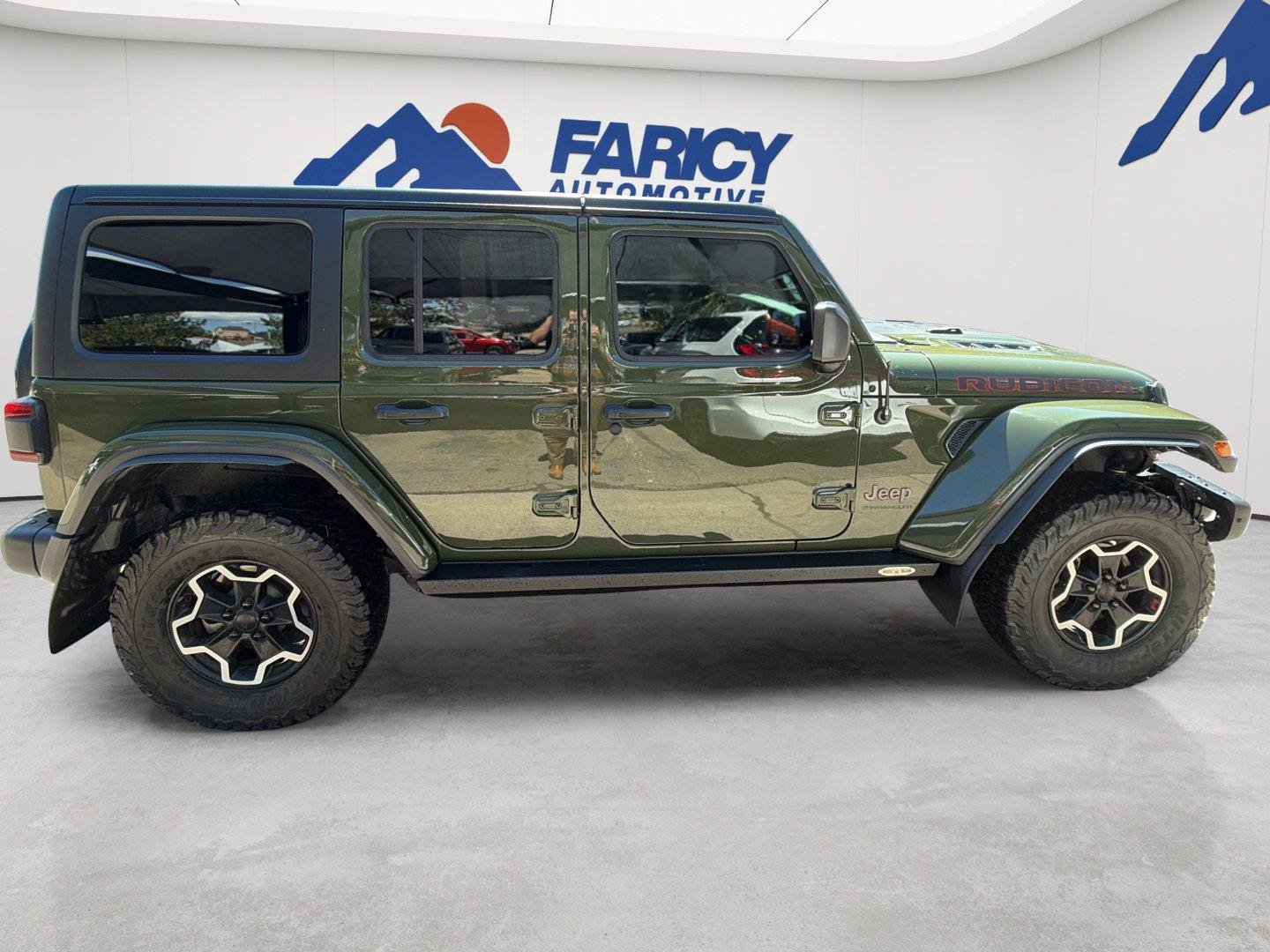 Used 2023 Sarge Green Clearcoat Jeep Rubicon Farout image 6