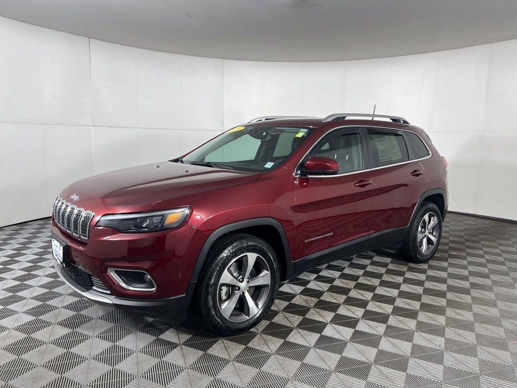 Used 2021 Velvet Red Pearlcoat Jeep Limited image 26