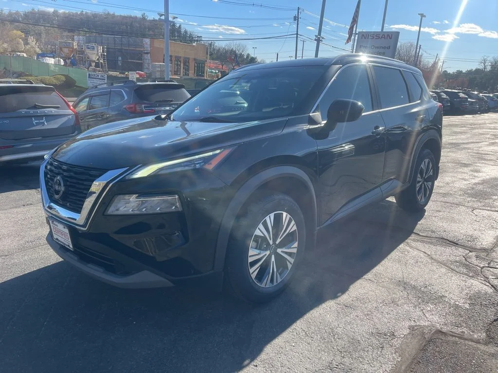 Certified Used 2023 Black Nissan SV image 3