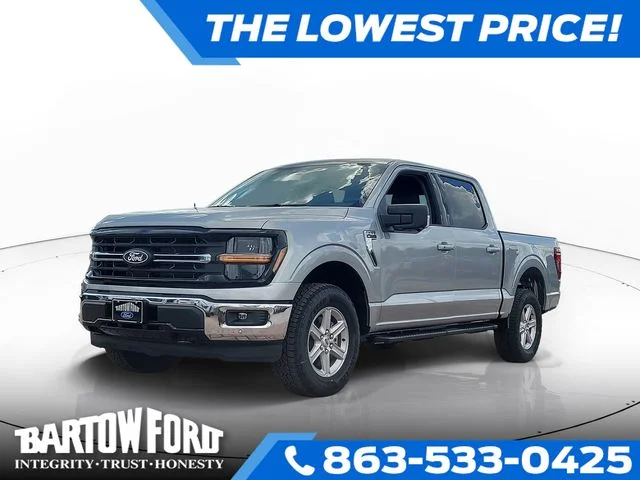 New 2026 Silver Metallic Ford XLT image 1
