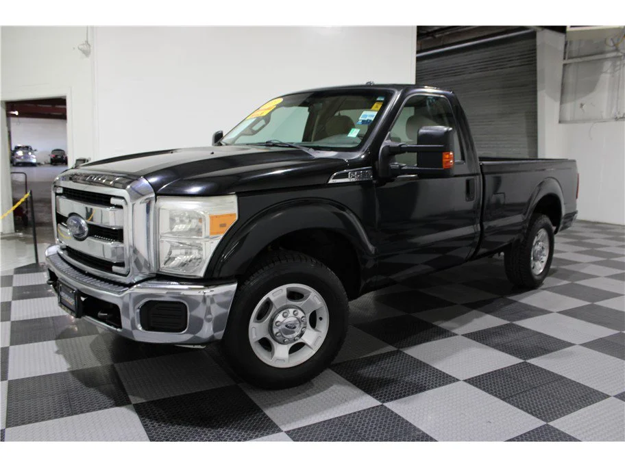 Used 2015 Black Ford XLT Pickup 2D 8 ft image 7