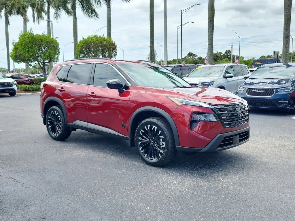 New 2026 Red Nissan Dark Armor image 2