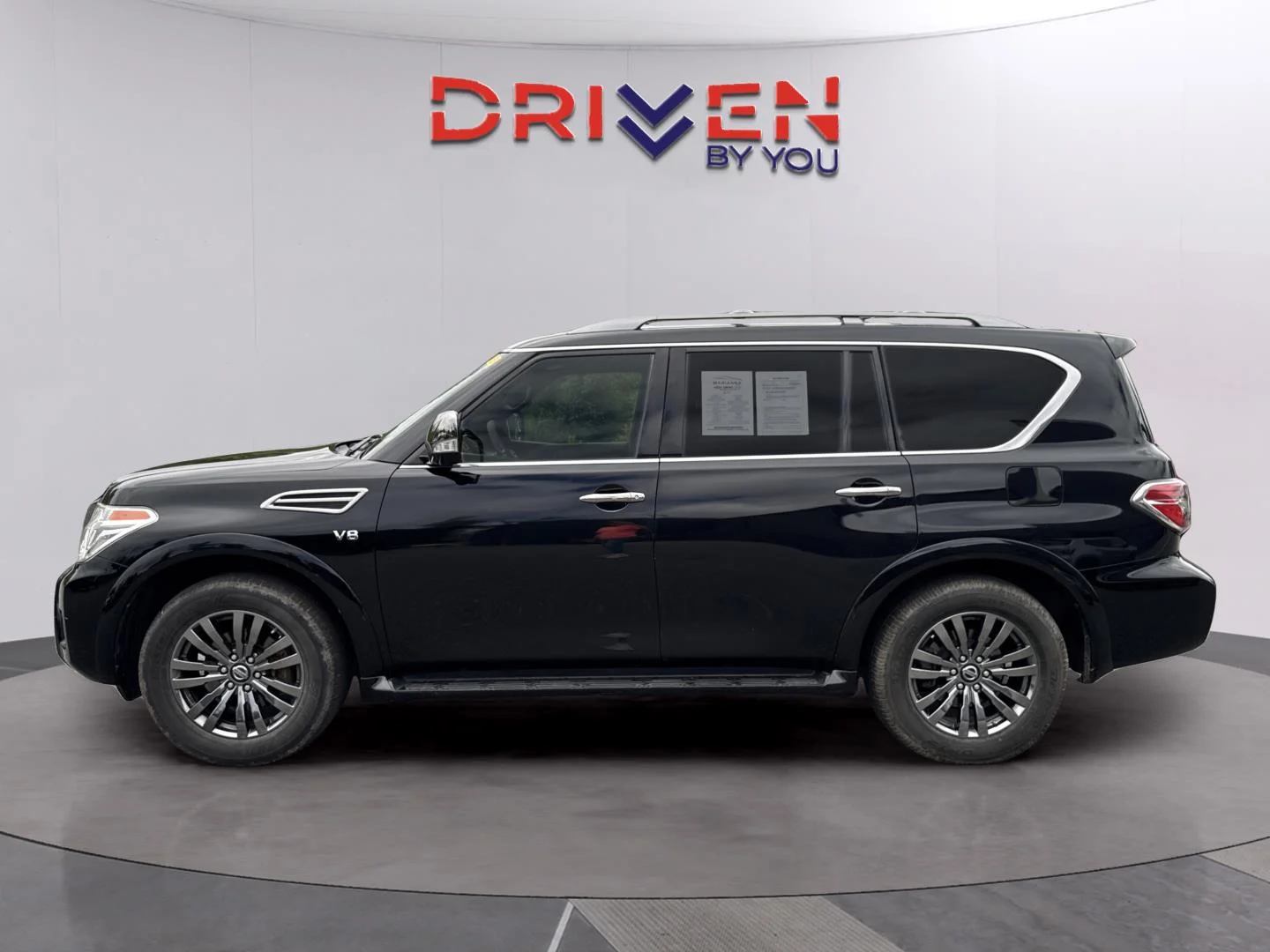 Used 2019 Super Black Nissan Platinum image 2