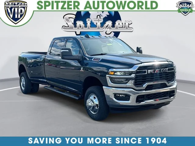 Forged Blue Metallic Exterior Paint 2026 RAM 3500 Tradesman Crew Cab LB DRW 4WD Pickup Truck Four-Wheel Drive 8-Speed Automatic