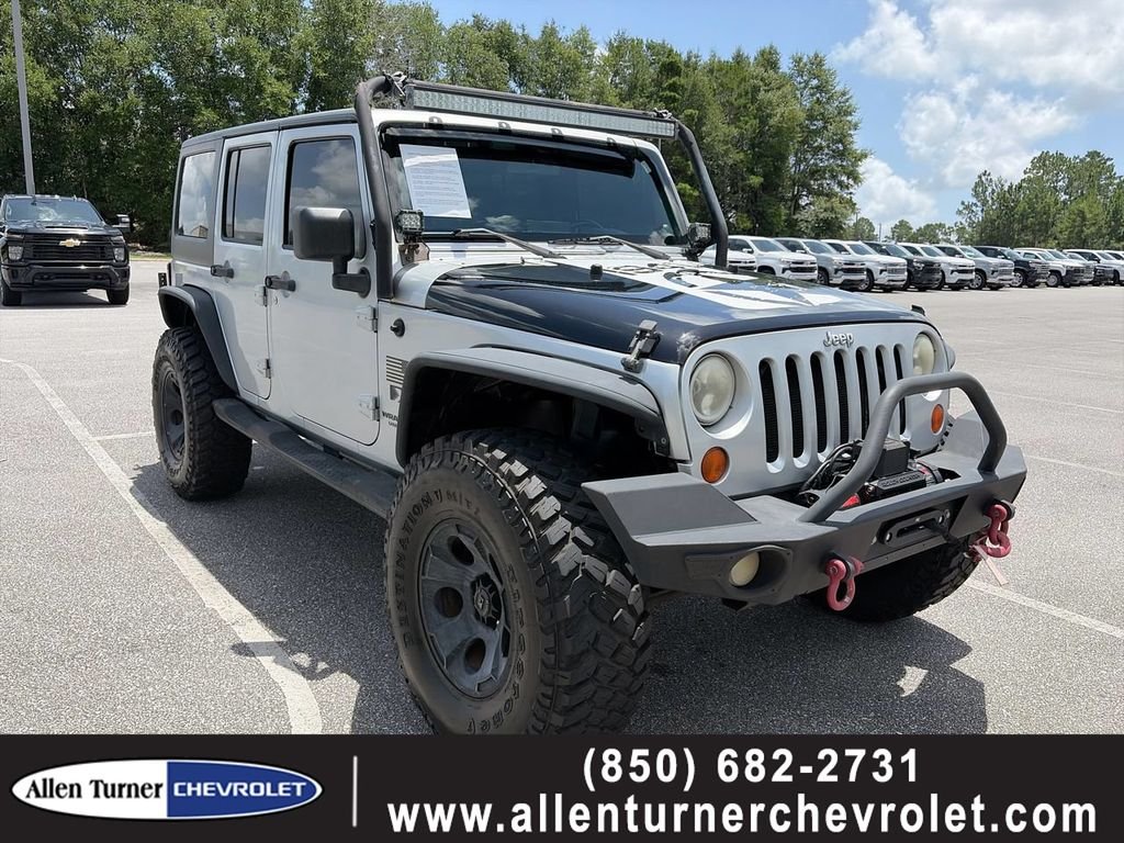 Used 2008 Silver Jeep Unlimited X image 1