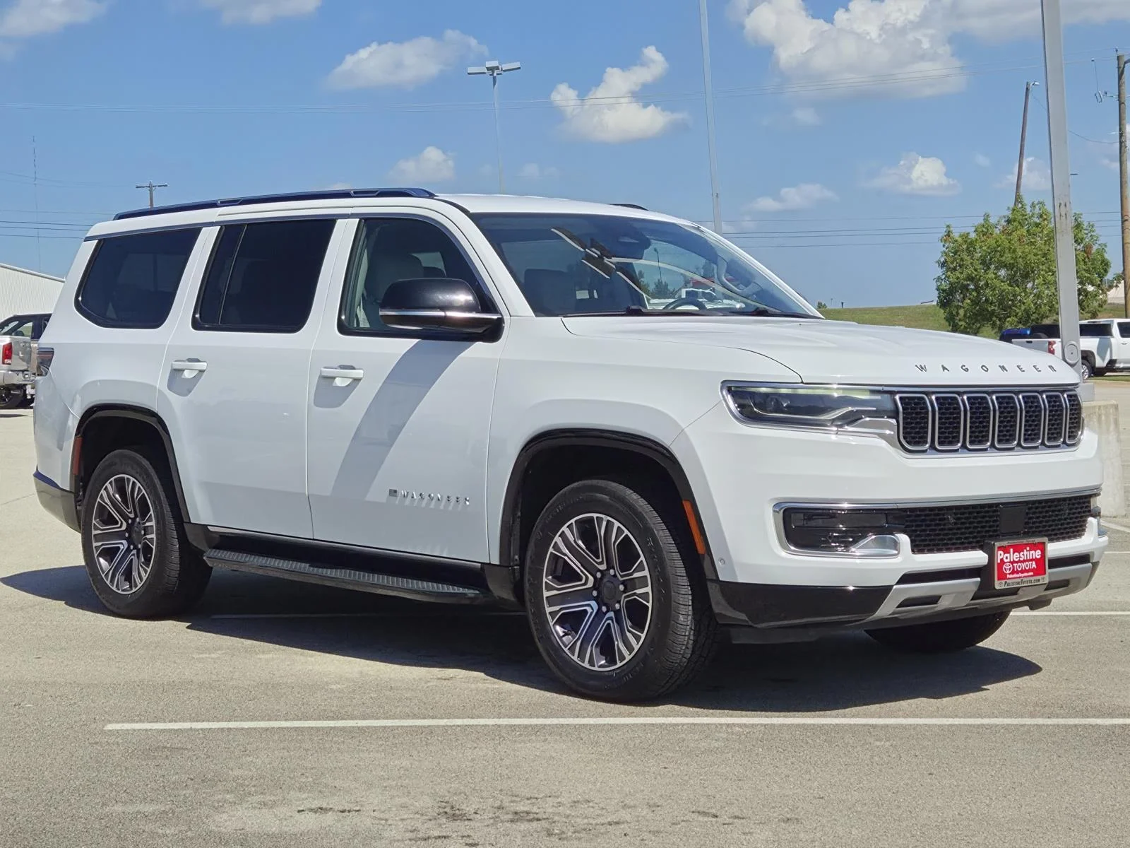 Used 2024 Bright White Clearcoat Jeep Series II 4x2 image 1