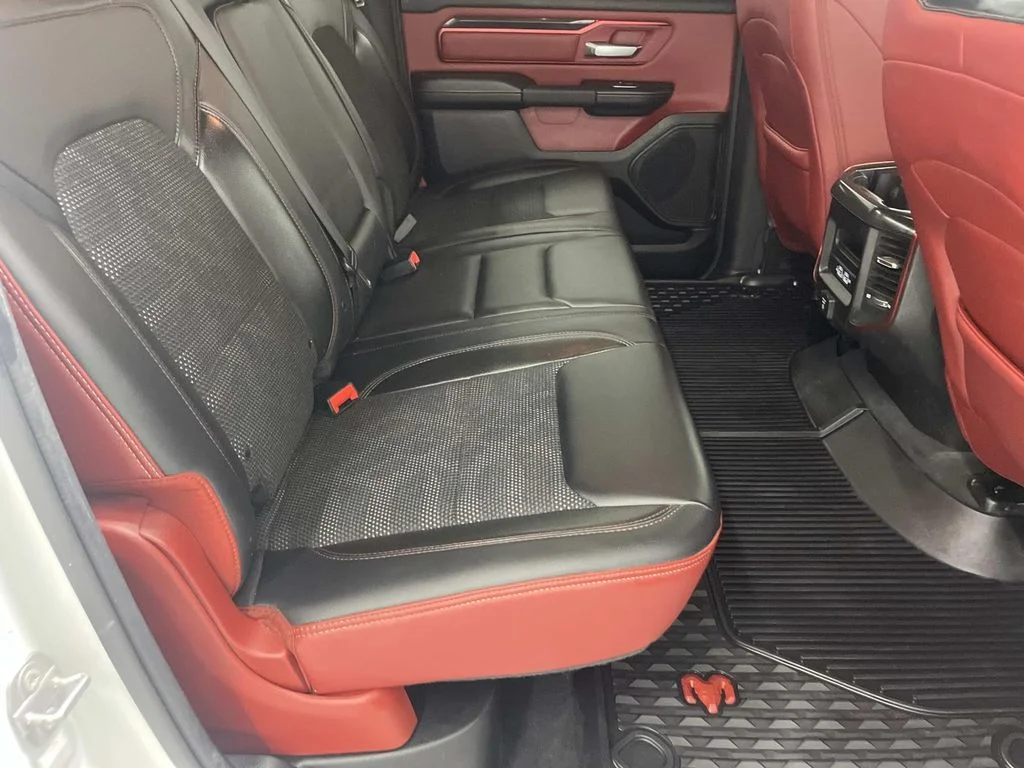 Used 2019 Bright White Clearcoat Ram Rebel Crew Cab 5.7L V8 4x4 1 Owner image 27