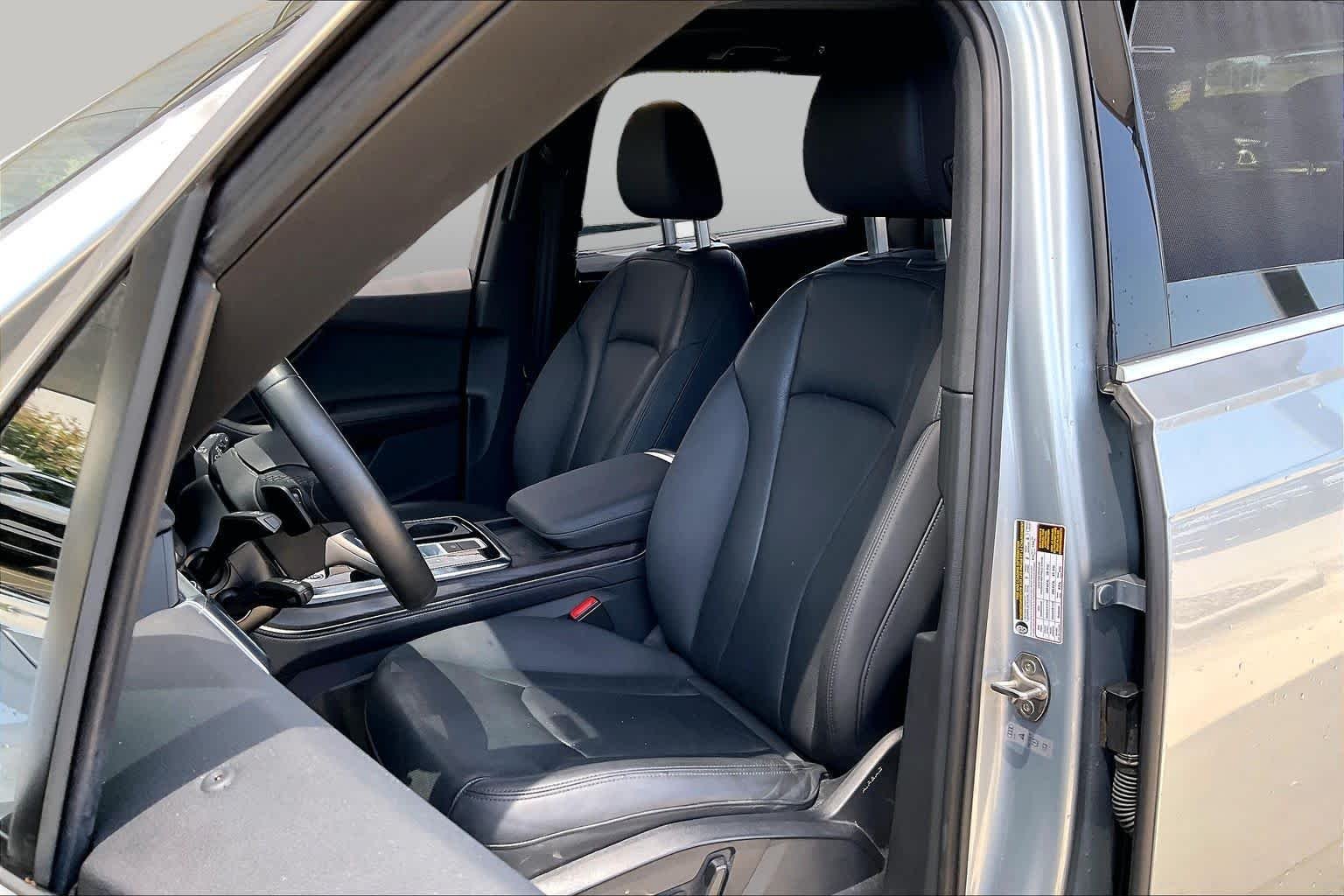 Used 2023 Satellite Silver Metallic Audi Premium Plus image 8