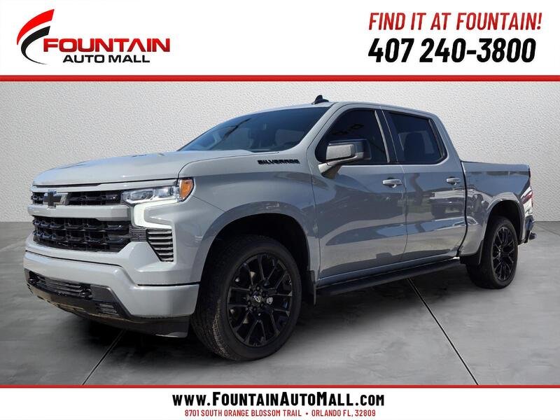 Used 2025 Slate Gray Metallic CHEVROLET 4WD CREW CAB 147" RST image 1