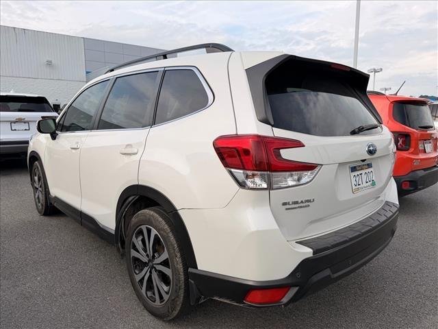 Used 2021 Crystal White Pearl Subaru Limited image 2
