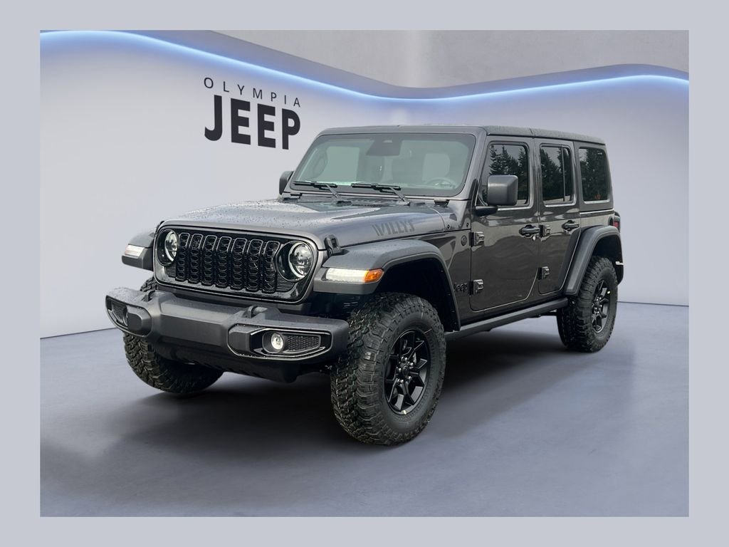 New 2026 Jeep Wrangler Willys 4-door in Olympia #TW163263