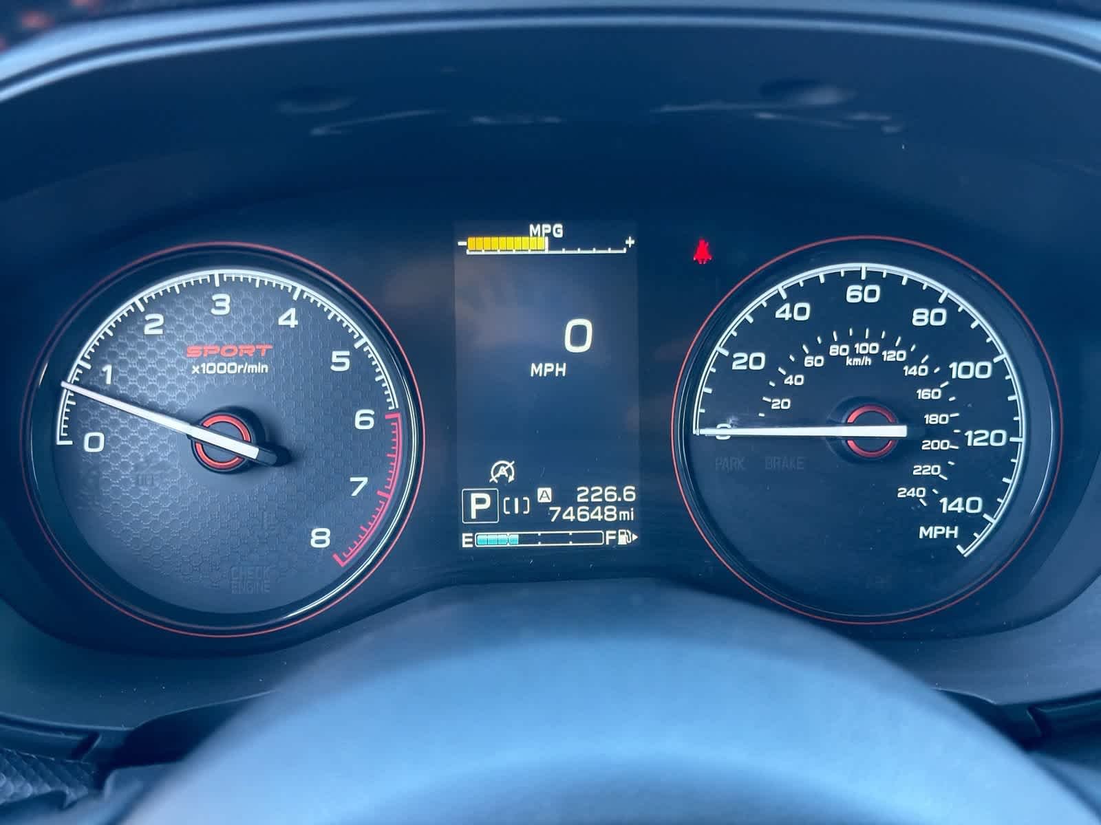 Used 2020 Dark Blue Pearl Subaru Sport image 34