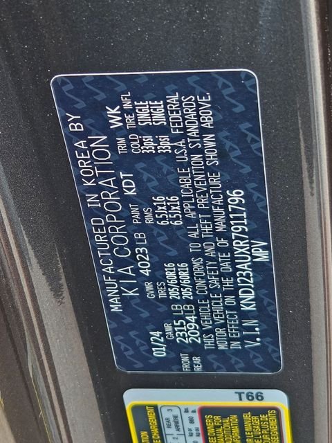 Used 2024 Gray Kia LX image 27