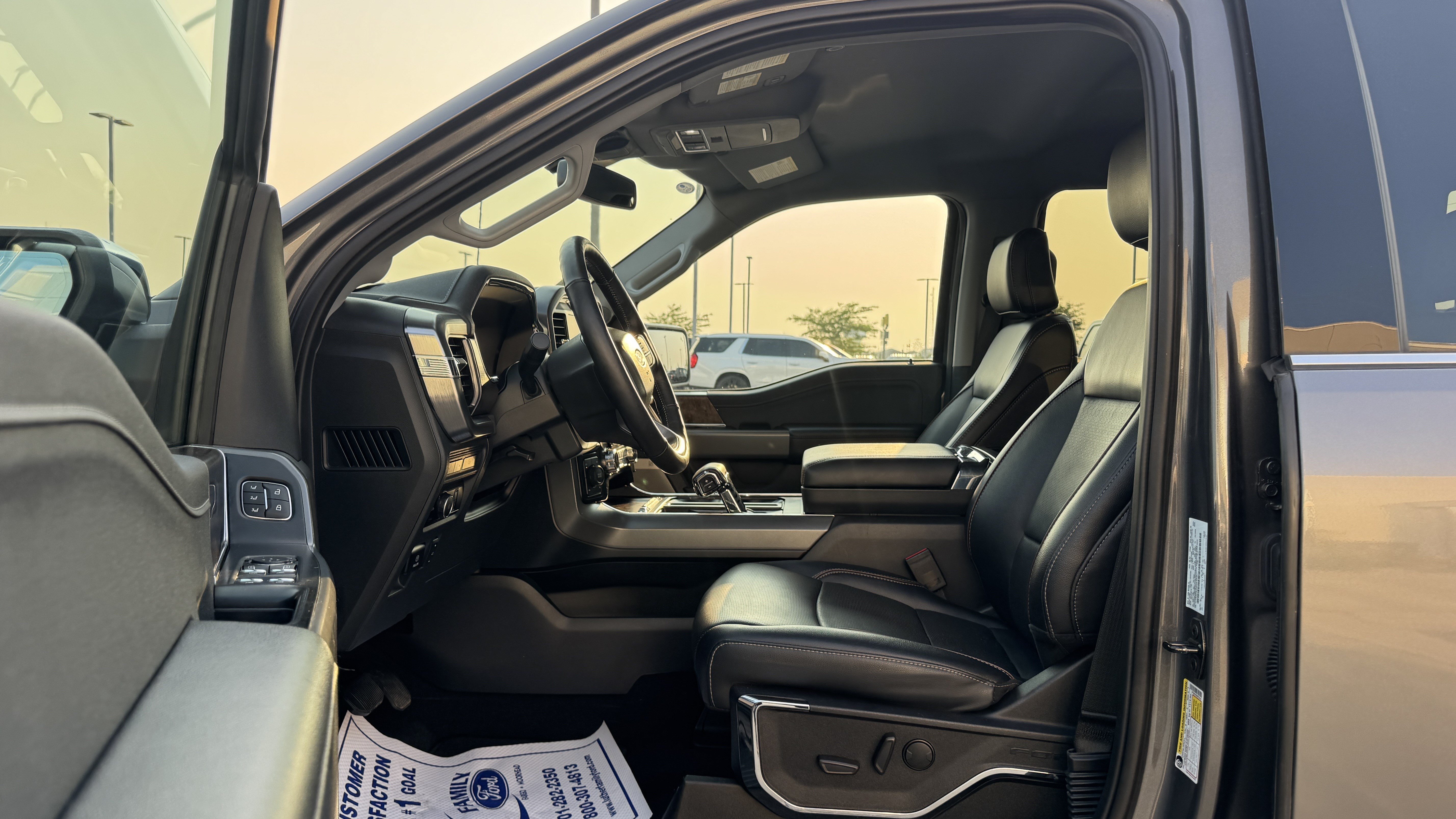 Certified Used 2023 Carbonized Gray Metallic Ford LARIAT image 16