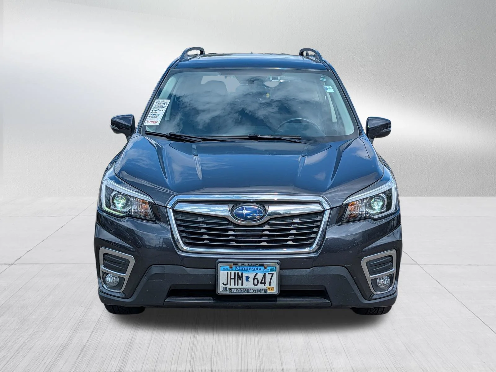 Used 2019 Dark Gray Metallic Subaru Limited image 2