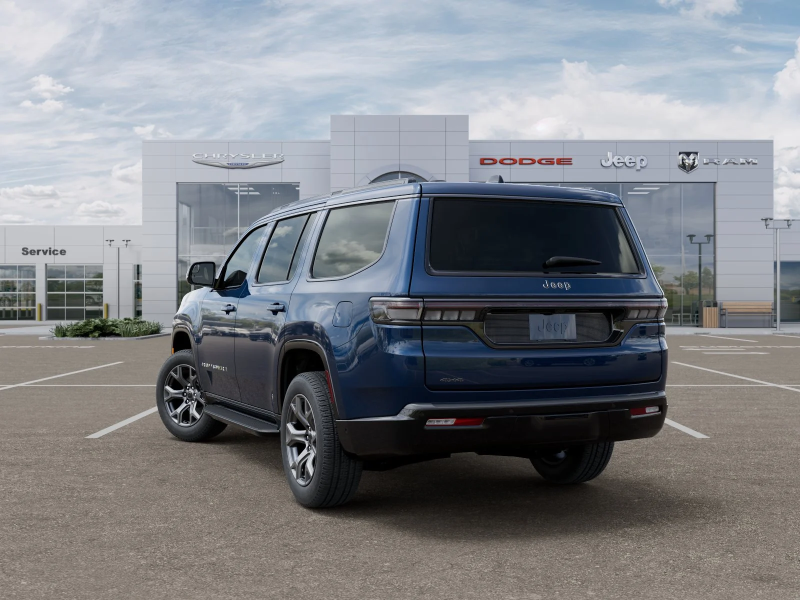 New 2026 Fathom Blue Pearl-Coat Exterior Paint (Late Availability) Jeep Limited Altitude image 29
