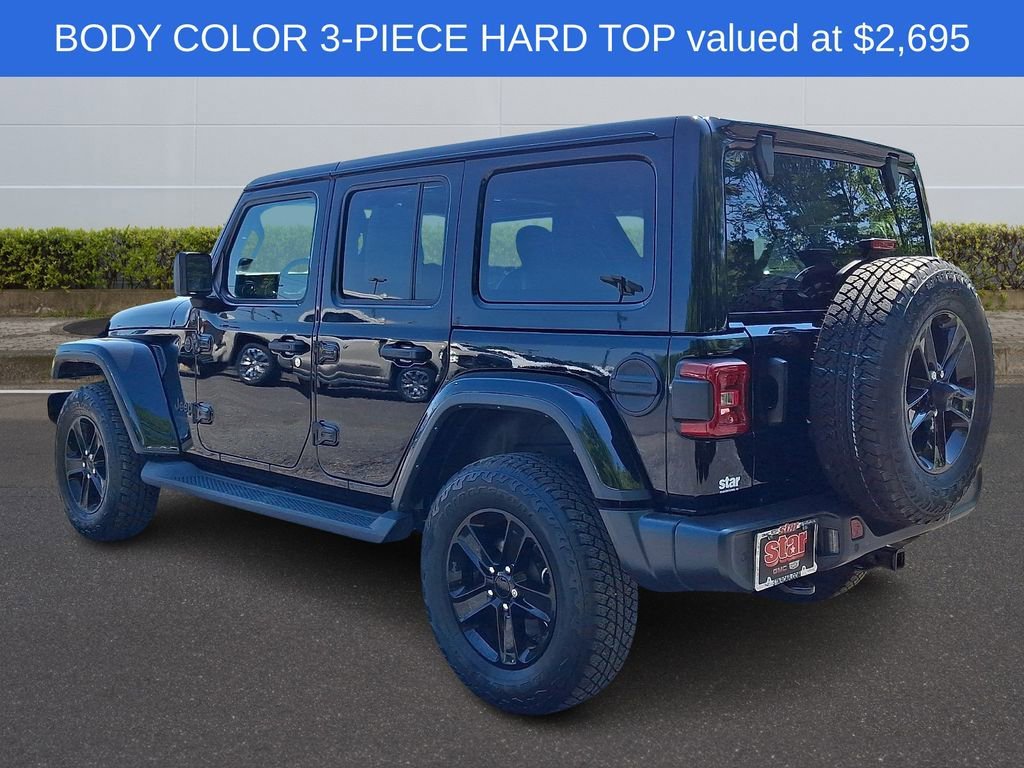 Used 2022 Black Jeep Sahara Altitude 4x4 image 4
