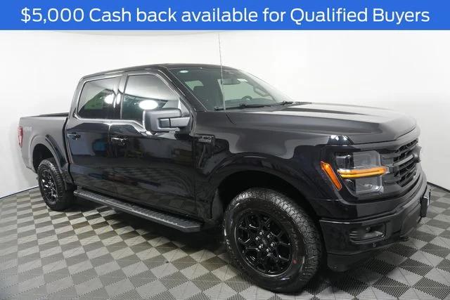 New 2026 Agate Black Metallic Ford XLT image 2