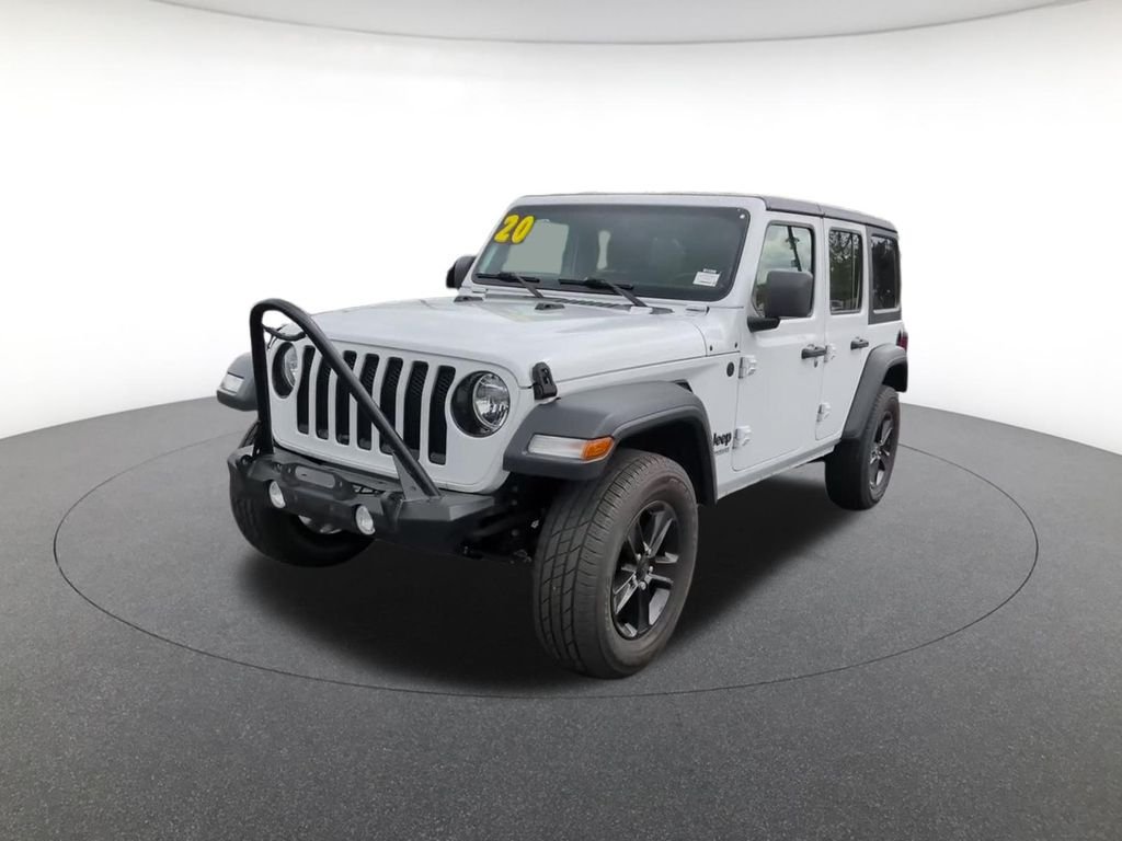 Used 2020 White Jeep Unlimited Sport Altitude image 13