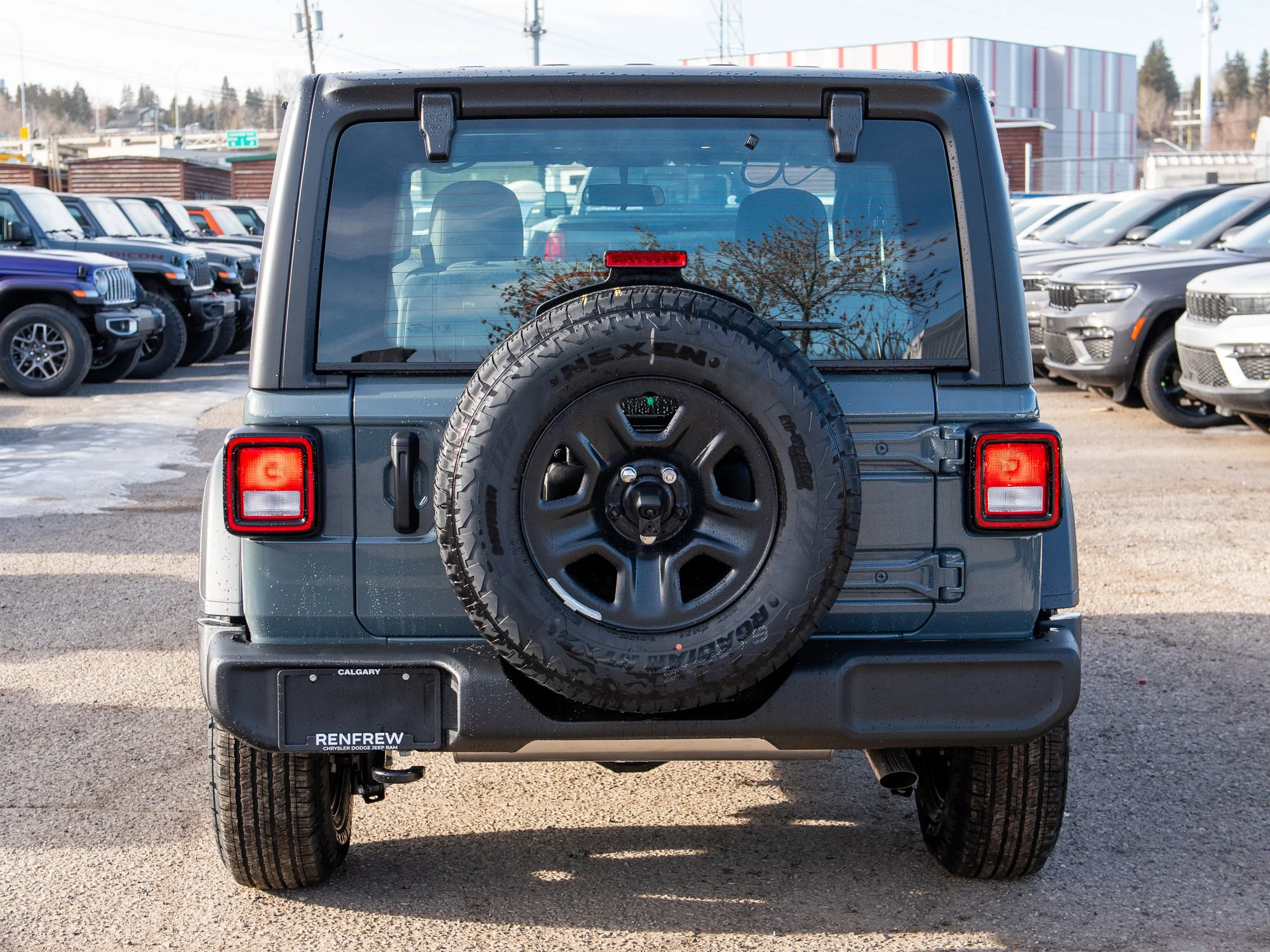 New 2026 Dark blue Jeep Sport* image 4