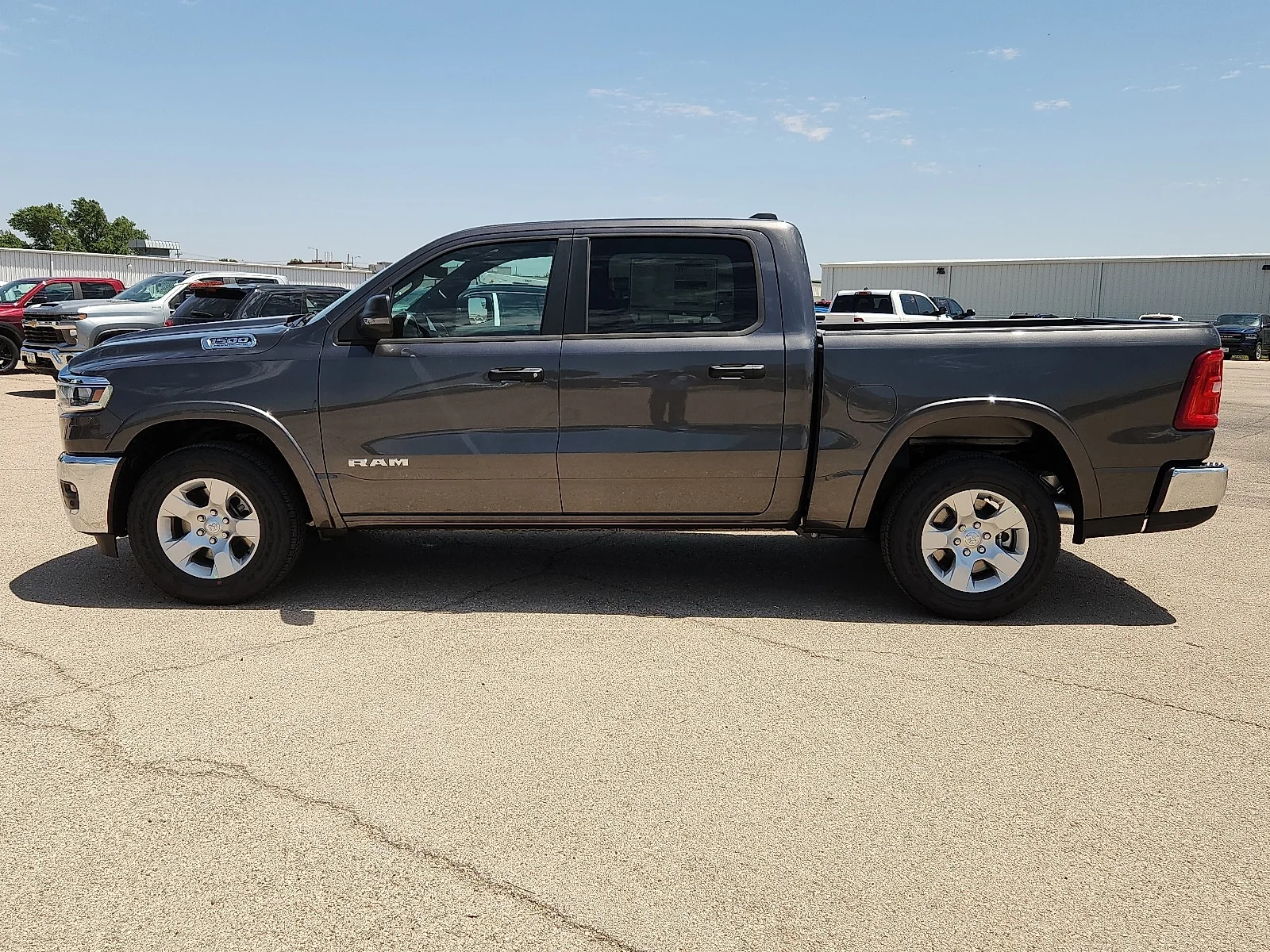 New 2026 Granite Crystal Metallic Clear-Coat  Paint Ram LONE STAR CREW CAB 4X2 5