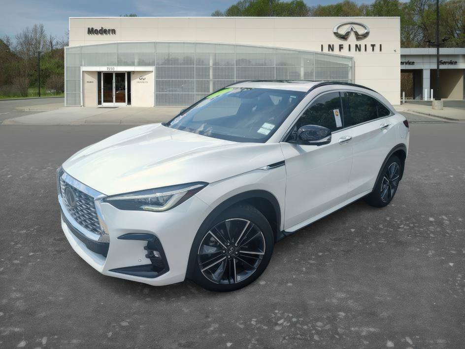Certified Used 2025 Radiant White INFINITI SENSORY image 1