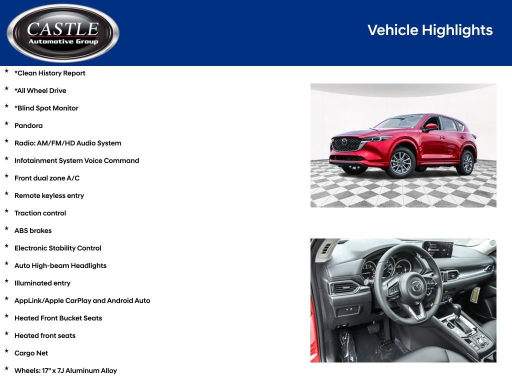 Used 2025 Red Mazda 2.5 S Select Package image 4