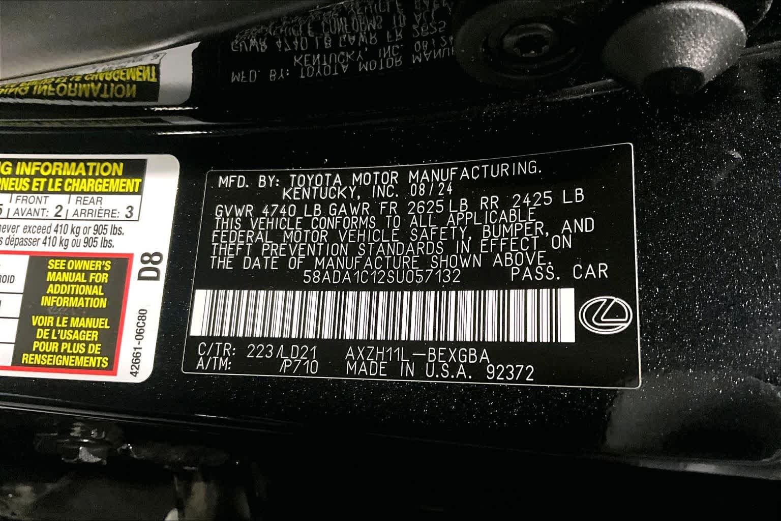 Certified Used 2025 Caviar Lexus  image 37
