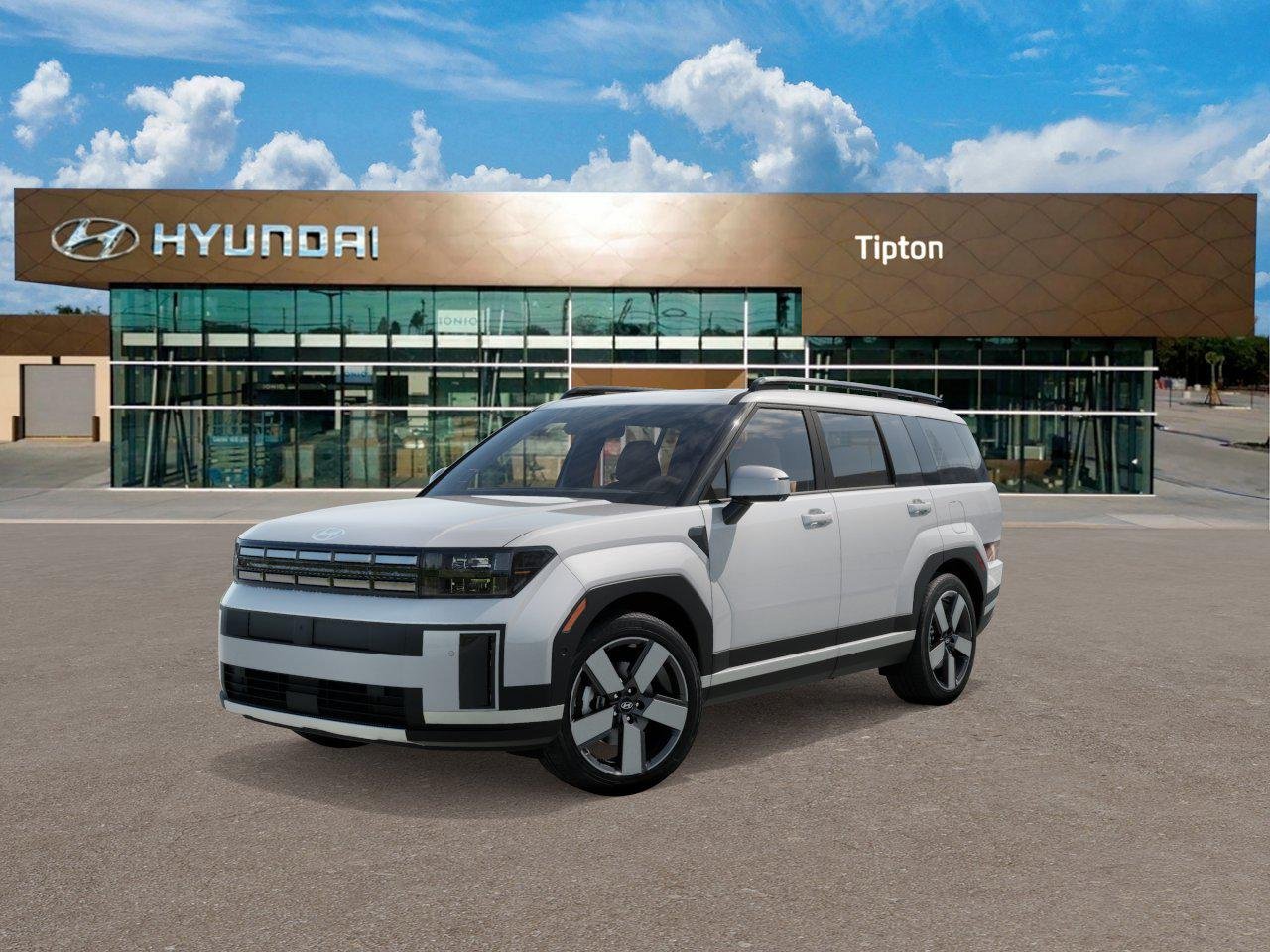 New 2027 Serenity White Hyundai Limited FWD image 1