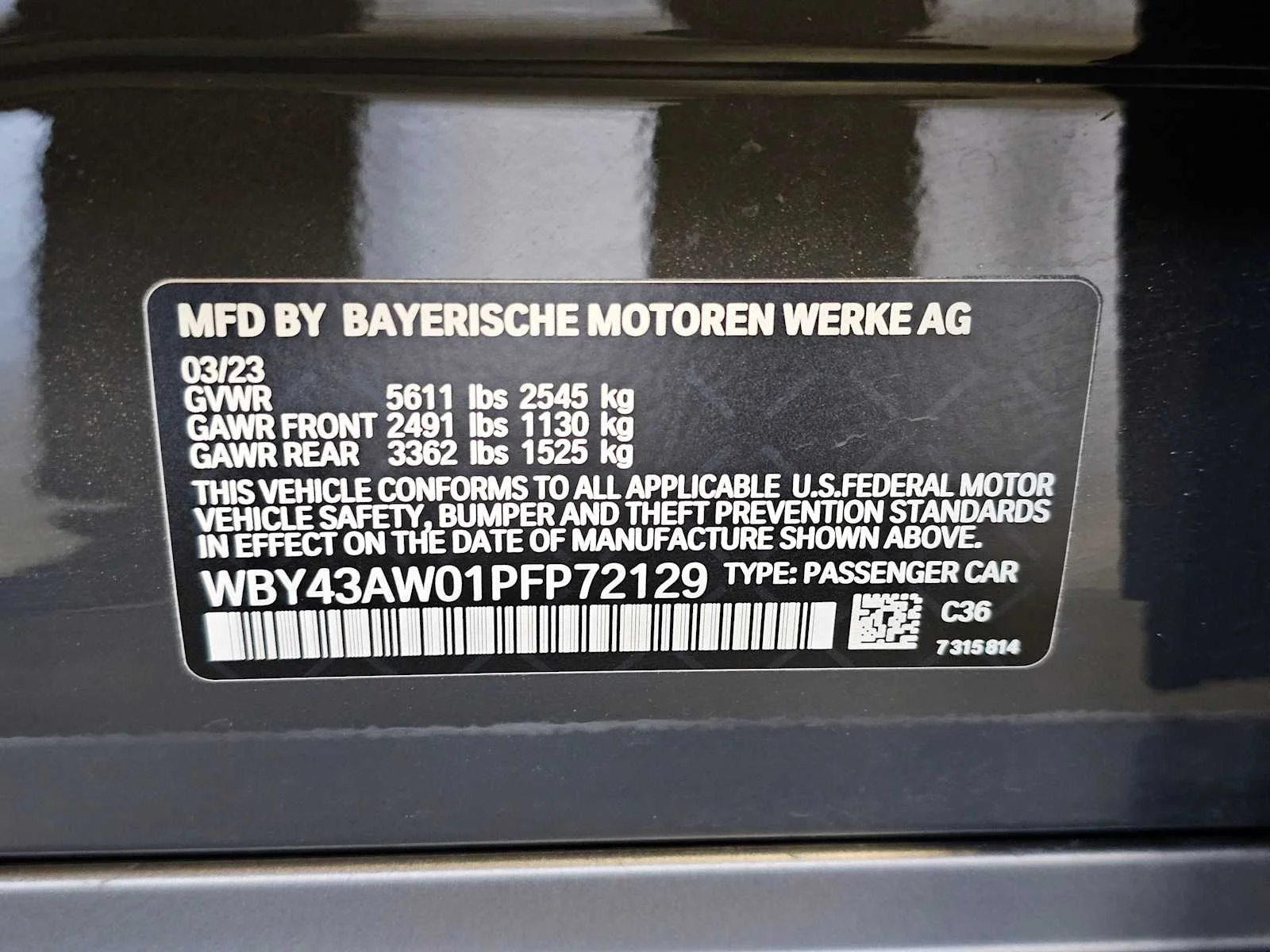 Certified Used 2023 Dravit Grey Metallic BMW eDrive35 image 34