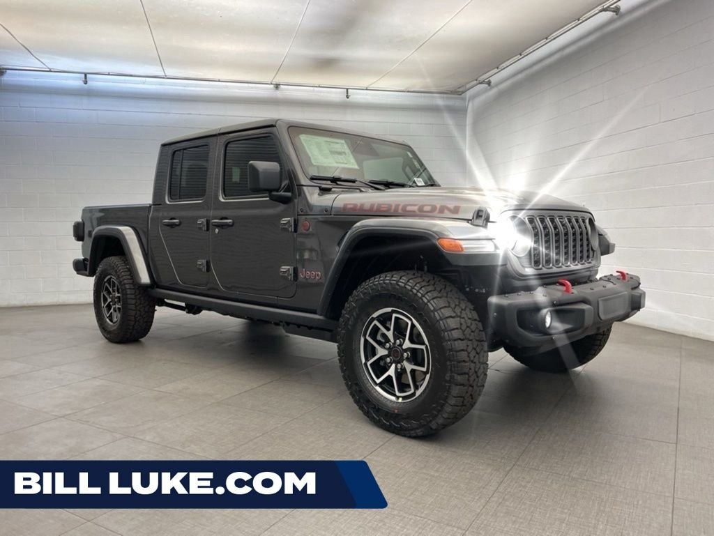 New 2026 Granite Crystal Metallic Clear-Coat Exterior Paint Jeep Rubicon X image 1